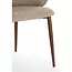 Light en Living Eetkamerstoel 57x56x74 cm ALUKO licht bruin+bruin
