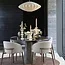 Light en Living Eetkamerstoel 57x56x74 cm ALUKO licht bruin+bruin