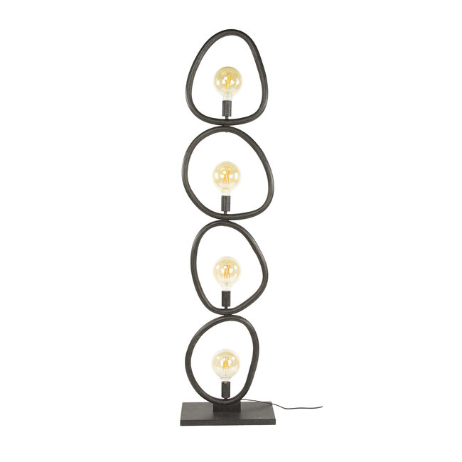 WoonStijl Vloerlamp 4L Pebble