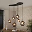 WoonStijl Hanglamp 6L Stellar Black