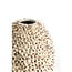 Light en Living Vaas deco Ø33x35 cm UBATE bamboe+schelp crème+bruin