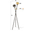 WoonStijl Vloerlamp 3L Multi Globe