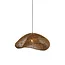 Light en Living Hanglamp 65x64x30,5 cm JANZUR rattan donkerbruin