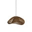 Light en Living Hanglamp 54x52,5x30,5 cm JANZUR rattan donkerbruin