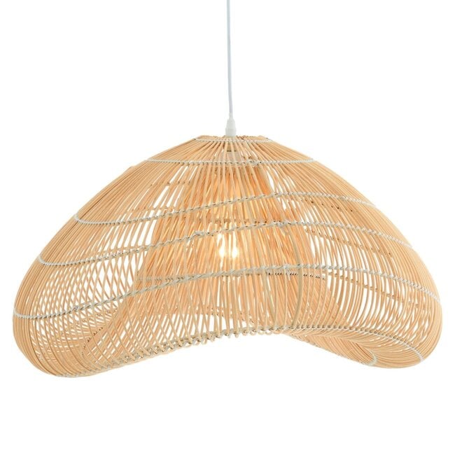 Light en Living Hanglamp 54x52,5x30,5 cm JANZUR rattan naturel