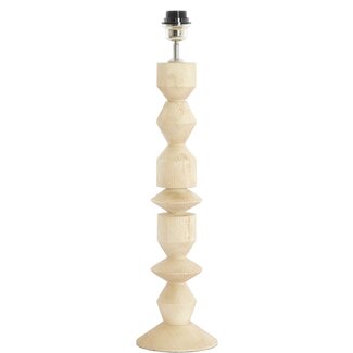Light en Living Lampvoet Ø15x53 cm EDIE hout mat naturel