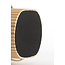 Light en Living Tafellamp 30x20x94 cm LASLO hout natural+linnen naturel