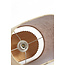 Light en Living Tafellamp 30x20x45 cm LASLO hout natural+linnen naturel