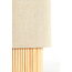 Light en Living Tafellamp 30x20x70 cm LASLO hout natural+linnen naturel