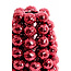 Light en Living Vaas deco Ø18,5x28 cm BUTANG keramiek metallic rood