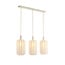 Light en Living Hanglamp 3L 80x21x34 cm TUFIA linnen cream