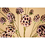 PTMD Kunsttak Garden Flower roze scabiosa