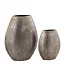 PTMD Pot Jowad Antique Gold alu sheet pot rib hoog ovaal  S