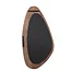PTMD Spiegel Santin Natural mango wood organic triangle