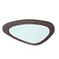 PTMD Spiegel Santin Bruin mango wood organic triangle