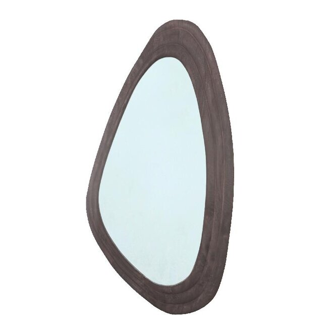 PTMD Spiegel Santin Bruin mango wood organic triangle