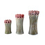 PTMD Vaas Tulips Mint Green ceramic tulip shaped S