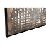 PTMD Schilderij Pathe Brown canvas rough pattern rechthoek