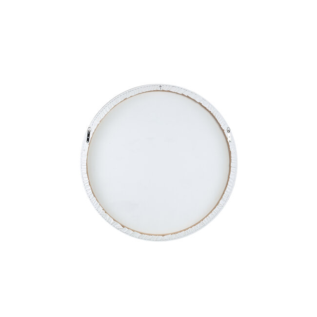 PTMD Schilderij Kemp Brown canvas rough round S - Ø 90 cm