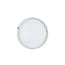 PTMD Schilderij Kemp Brown canvas rough round S - Ø 90 cm