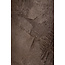 PTMD Schilderij Kemp Brown canvas rough round S - Ø 90 cm
