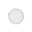 PTMD Schilderij Kemp Brown canvas rough round L - Ø 120 cm