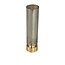 PTMD Kandelaar / Vaas Morrible Amber round glas hoog