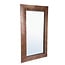 PTMD Spiegel Gezzy Natural wooden curl frame rechthoek