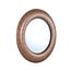 PTMD Spiegel Gezzy Natural wooden curl frame rond