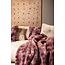 PTMD Kussen Linde Burgundy faux fur square S