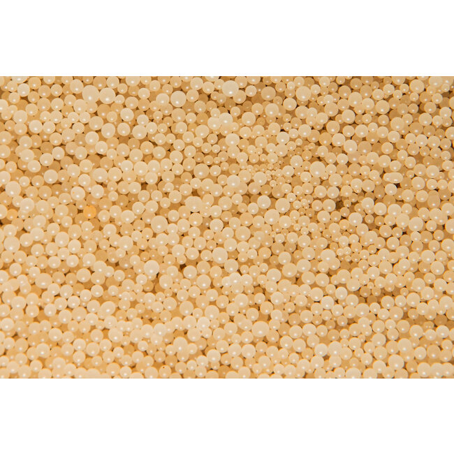PTMD Pearl Candle Wax 500 gram beige + Candle Wax wick box