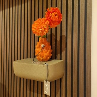Light en Living Wandplank 32,5x14x18 cm ADAWA glans crème