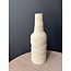 Light en Living Vaas deco Ø14,5x42 cm SESTO keramiek mat crème