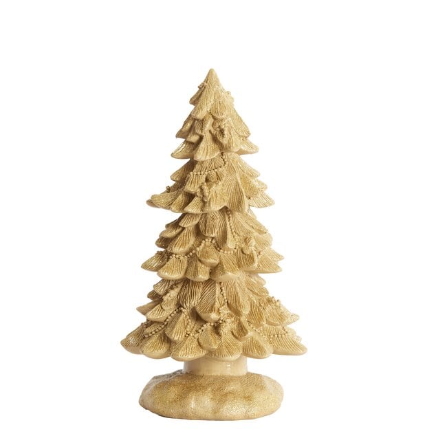 Light en Living Ornament Ø13X25 cm CHRISTMAS TREE goud