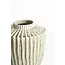 Light en Living Vaas deco Ø32X40 cm TALEA keramiek olijfgroen-creme