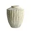 Light en Living Vaas deco Ø32X40 cm TALEA keramiek olijfgroen-creme