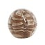 Light en Living Ornament Ø10X10 cm SAEL Glas Bruin+Creme+Glitter