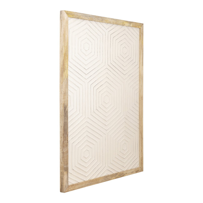 PTMD Wandpaneel Elasah hexagon creme