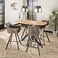 WoonStijl Hanglamp 1L drift glass Smoke grey