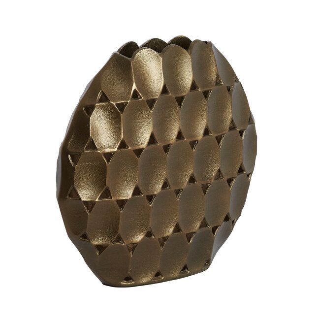 Light en Living Vaas deco 32X9X33 cm ORLAN goud