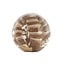 Light en Living Ornament Ø8X8 cm SAEL Glas Bruin+Creme+Glitter