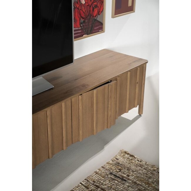 Eleonora TV meubel Jake 4 drs. - bruin