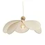 Light en Living Hanglamp Ø60x30 cm LAVRIRIA natural+hout
