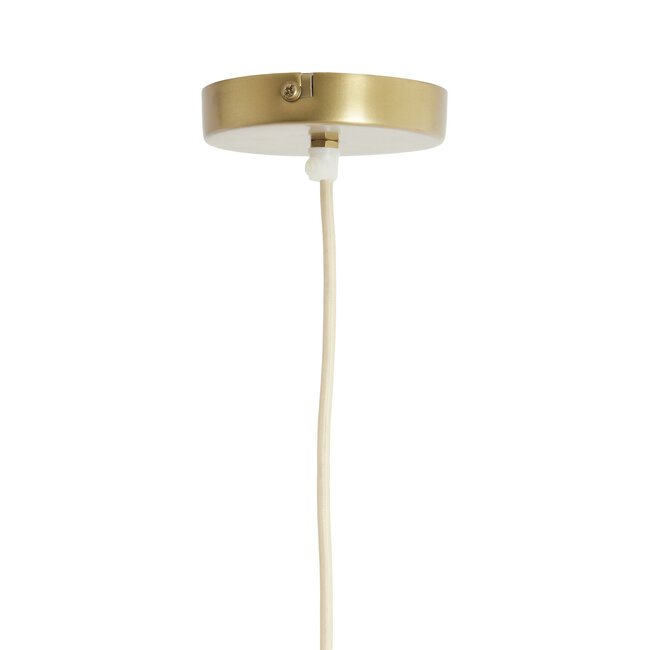 Light en Living Hanglamp Ø50x28 cm LAVRIRIA natural+hout