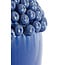 Light en Living Vaas deco Ø32x43,5 cm LOVRO keramiek donkerblauw