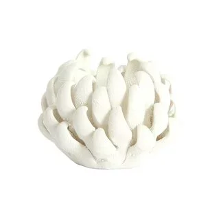 Light en Living Theelicht Ø10,5x7,5 cm SERINA porselein crème
