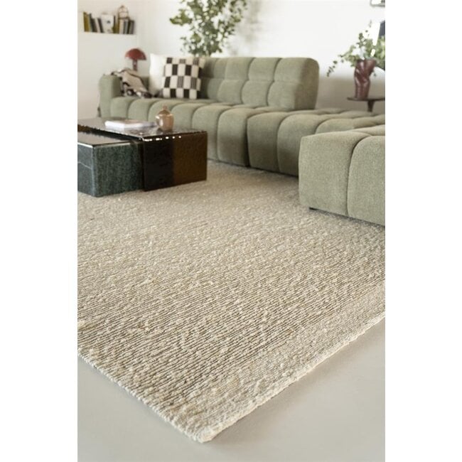 By Boo Vloerkleed Takara 290x390 cm - ivory