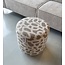 Light en Living Poef Ø40x44 cm DAVONTE taupe+beige