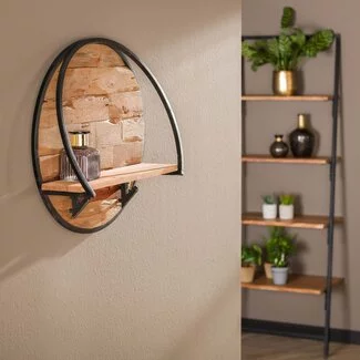 WoonStijl Wandschap / kapstok Ø50 Mill
