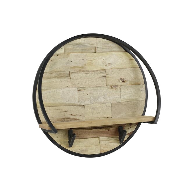 WoonStijl Wandschap / kapstok Ø50 Mill